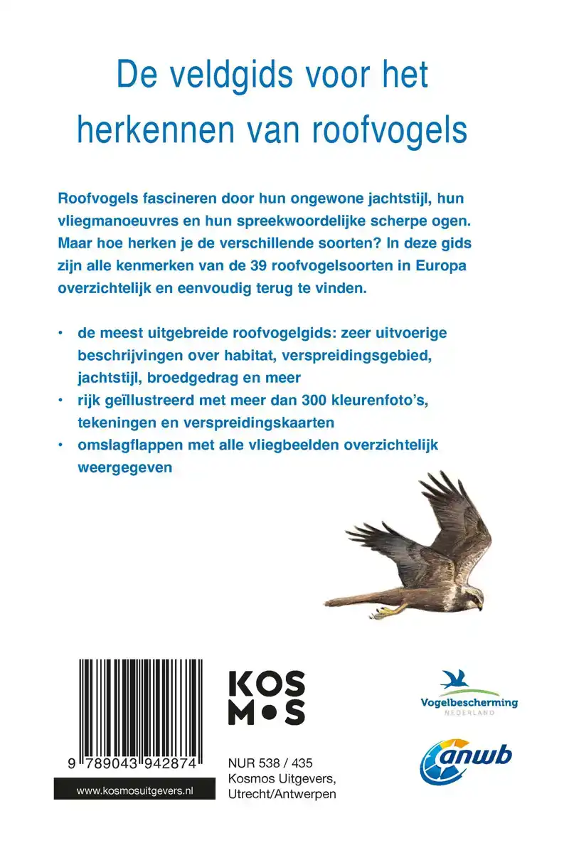 ROOFVOGELGIDS VAN EUROPA