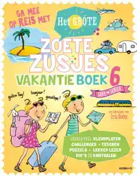 HET GROTE ZOETE ZUSJES VAKANTIEBOEK 6