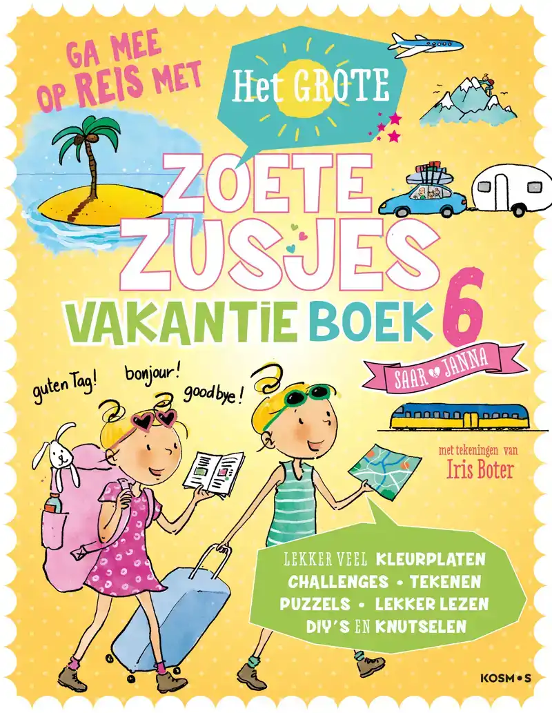 HET GROTE ZOETE ZUSJES VAKANTIEBOEK 6