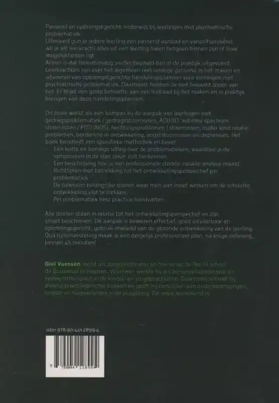 PSYCHIATRIE IN DE KLAS