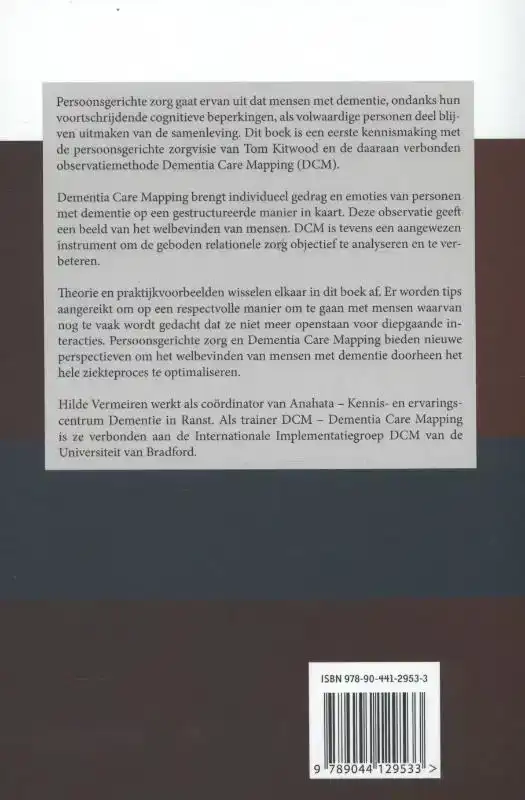 DEMENTIE, HET BLIKVELD VERRUIMD