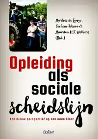 OPLEIDING ALS SOCIALE SCHEIDSLIJN