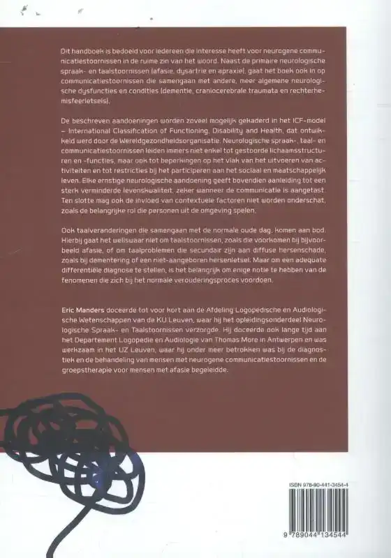 HANDBOEK NEUROLOGISCHE COMMUNICATIESTOORNISSEN