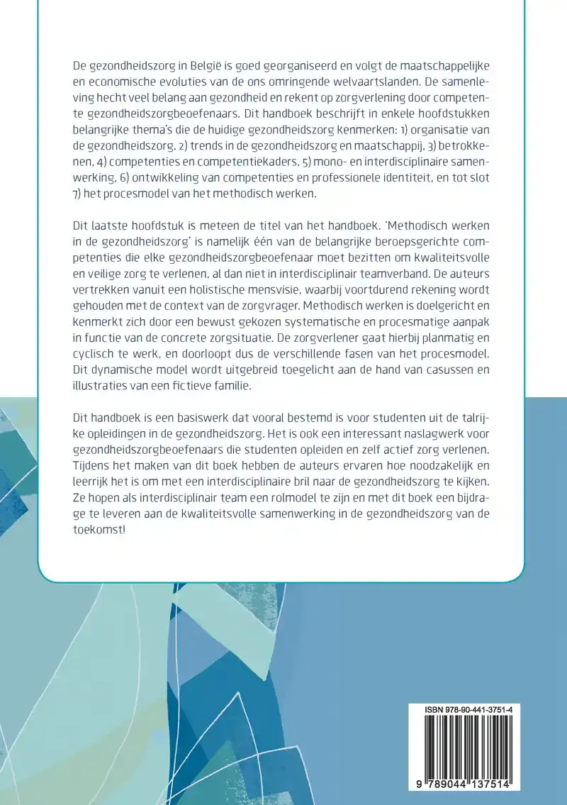 METHODISCH WERKEN IN DE GEZONDHEIDSZORG