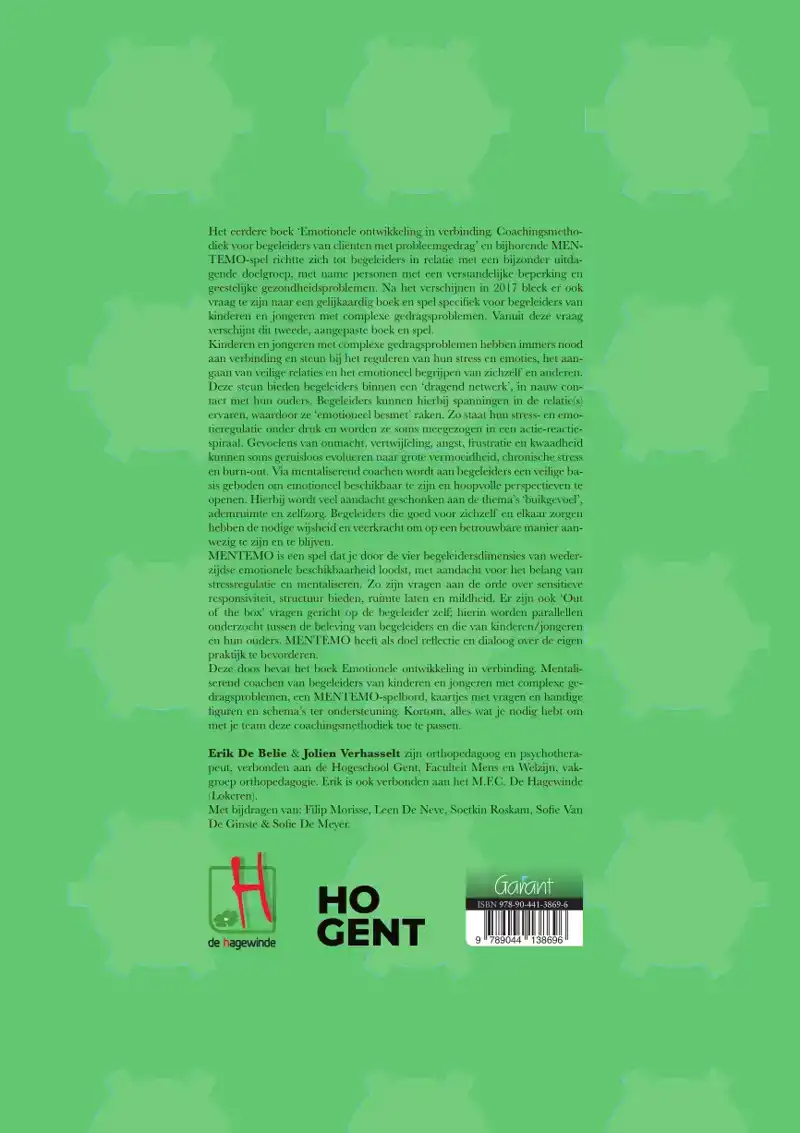 MENTEMO-SPEL + BOEK: EMOTIONELE ONTWIKKELING IN VERBINDING