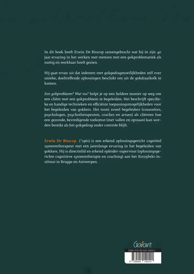 EEN GOKPROBLEEM? WAT NU?