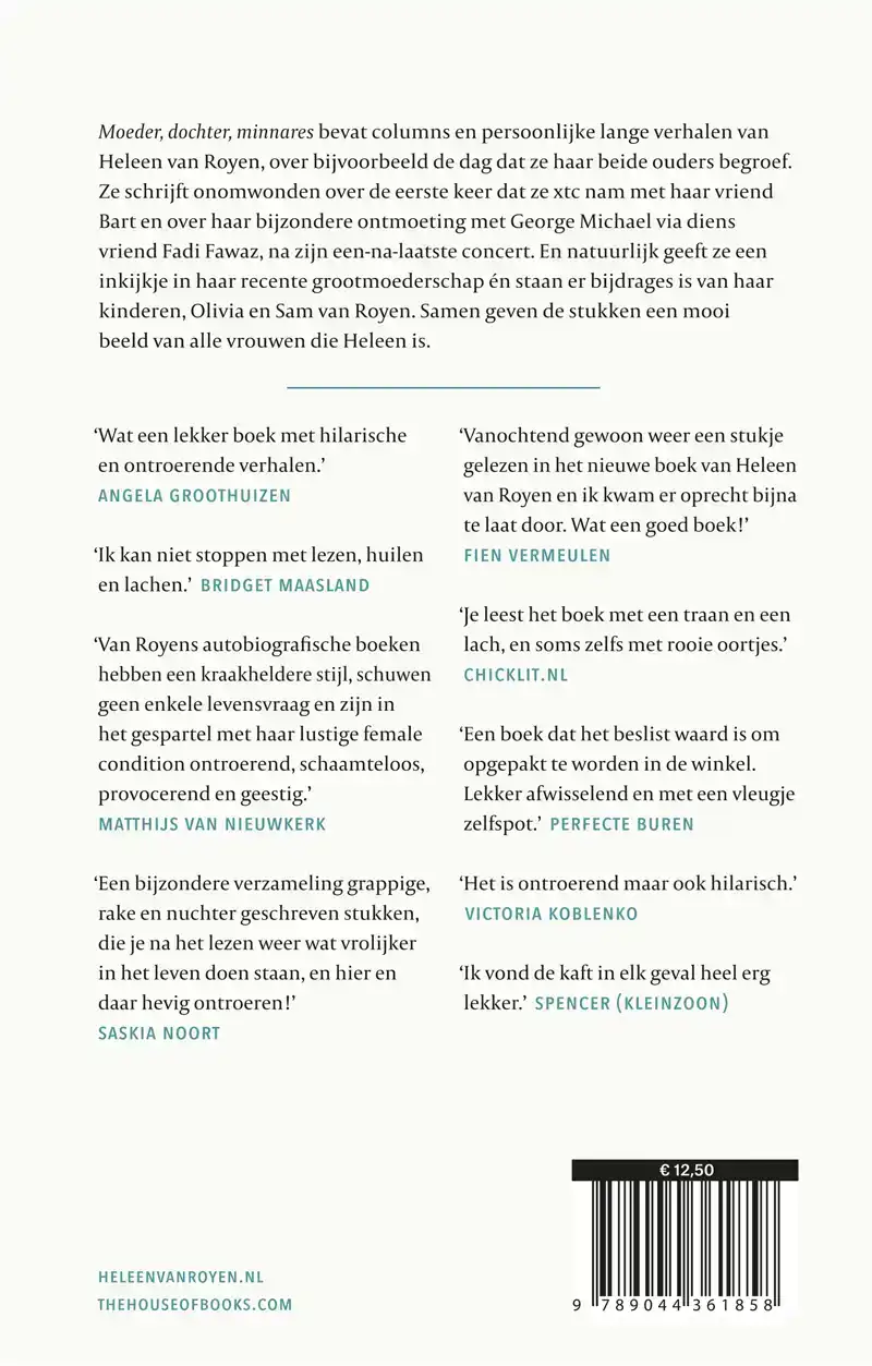 MOEDER, DOCHTER, MINNARES