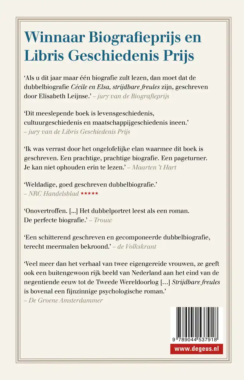 CECILE EN ELSA, STRIJDBARE FREULES