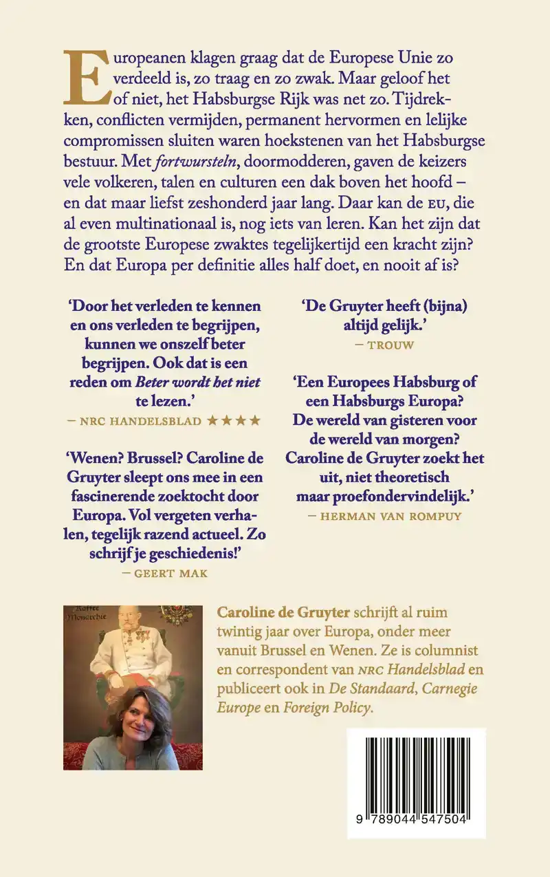 BETER WORDT HET NIET