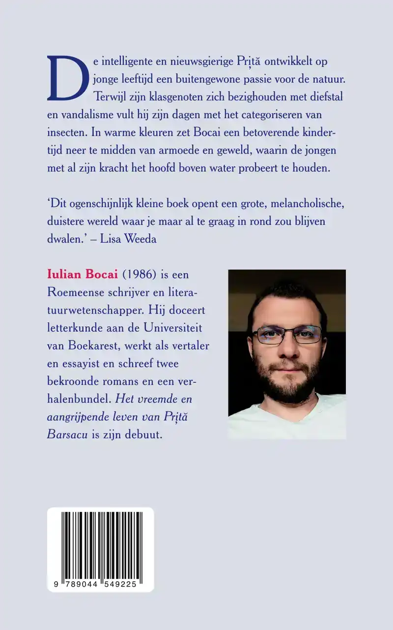 HET VREEMDE EN AANGRIJPENDE LEVEN VAN PRITA BARSACU