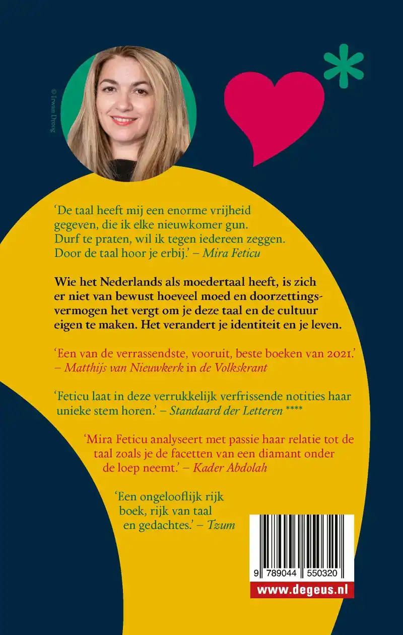 LIEFDESVERKLARING AAN DE NEDERLANDSE TAAL