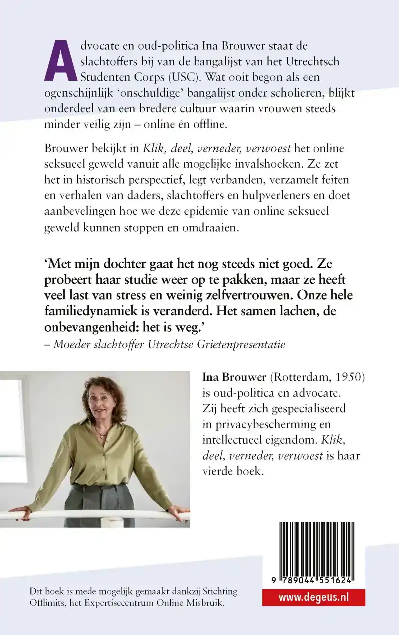 KLIK, DEEL, VERNEDER, VERWOEST