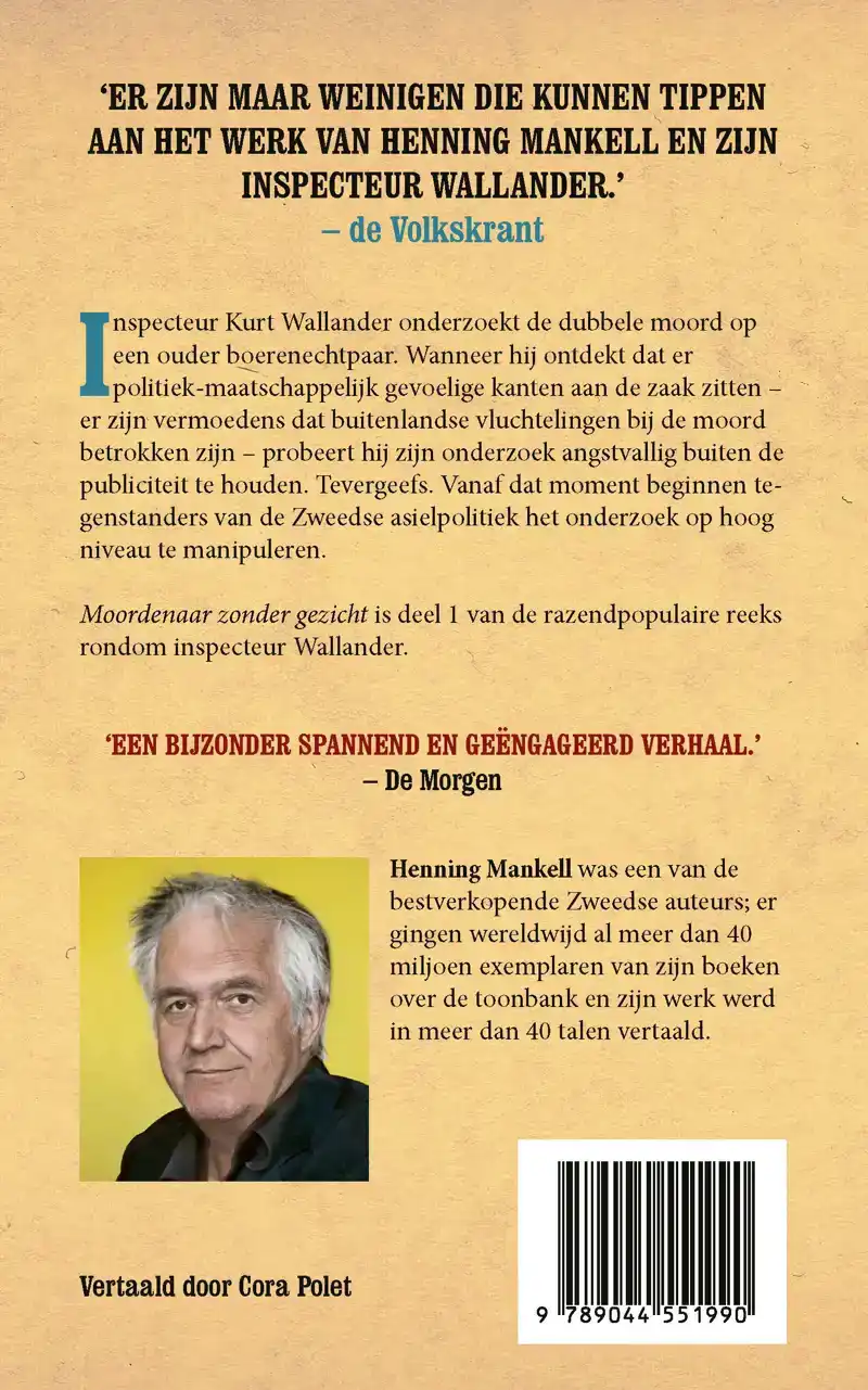 MOORDENAAR ZONDER GEZICHT