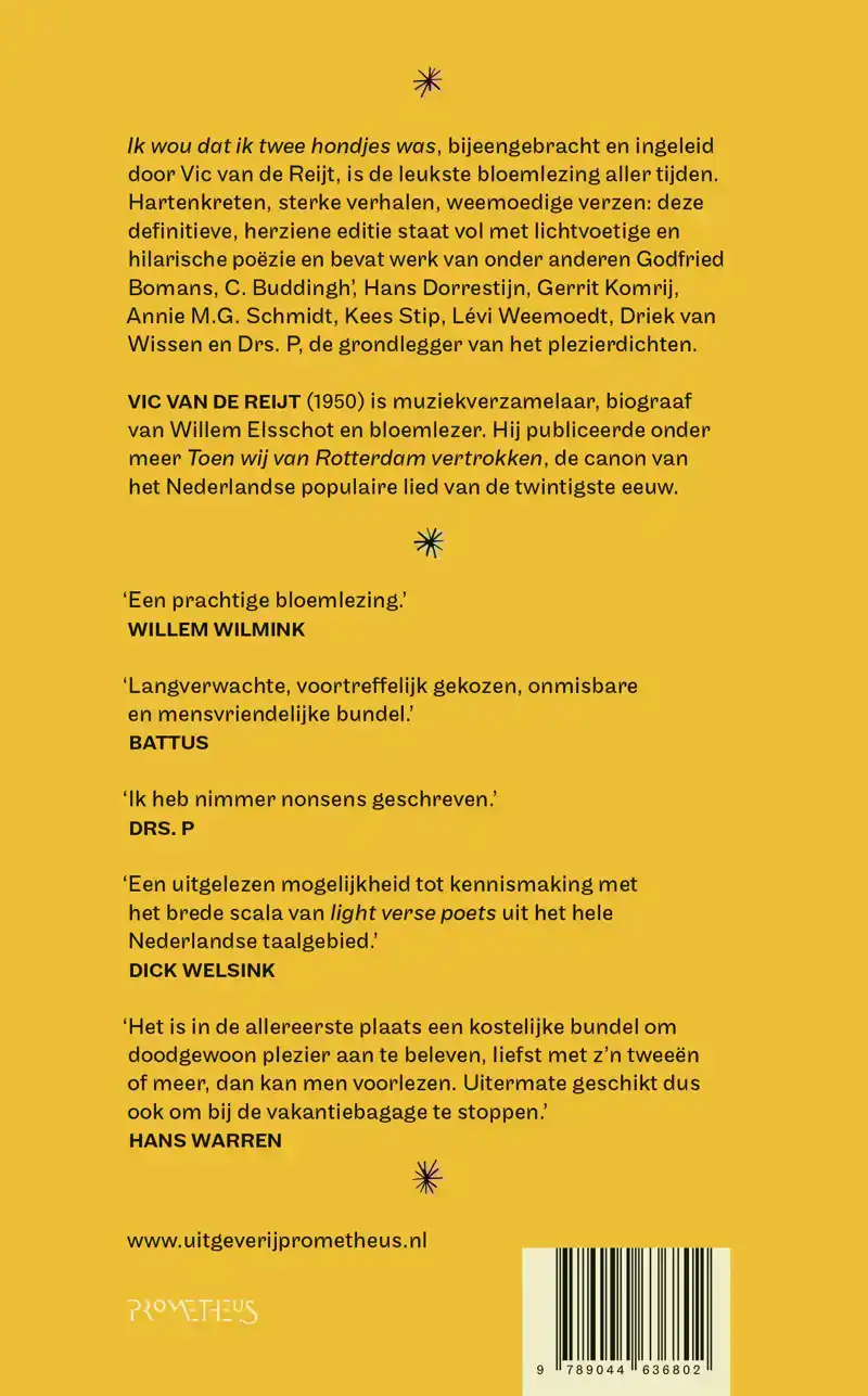 IK WOU DAT IK TWEE HONDJES WAS