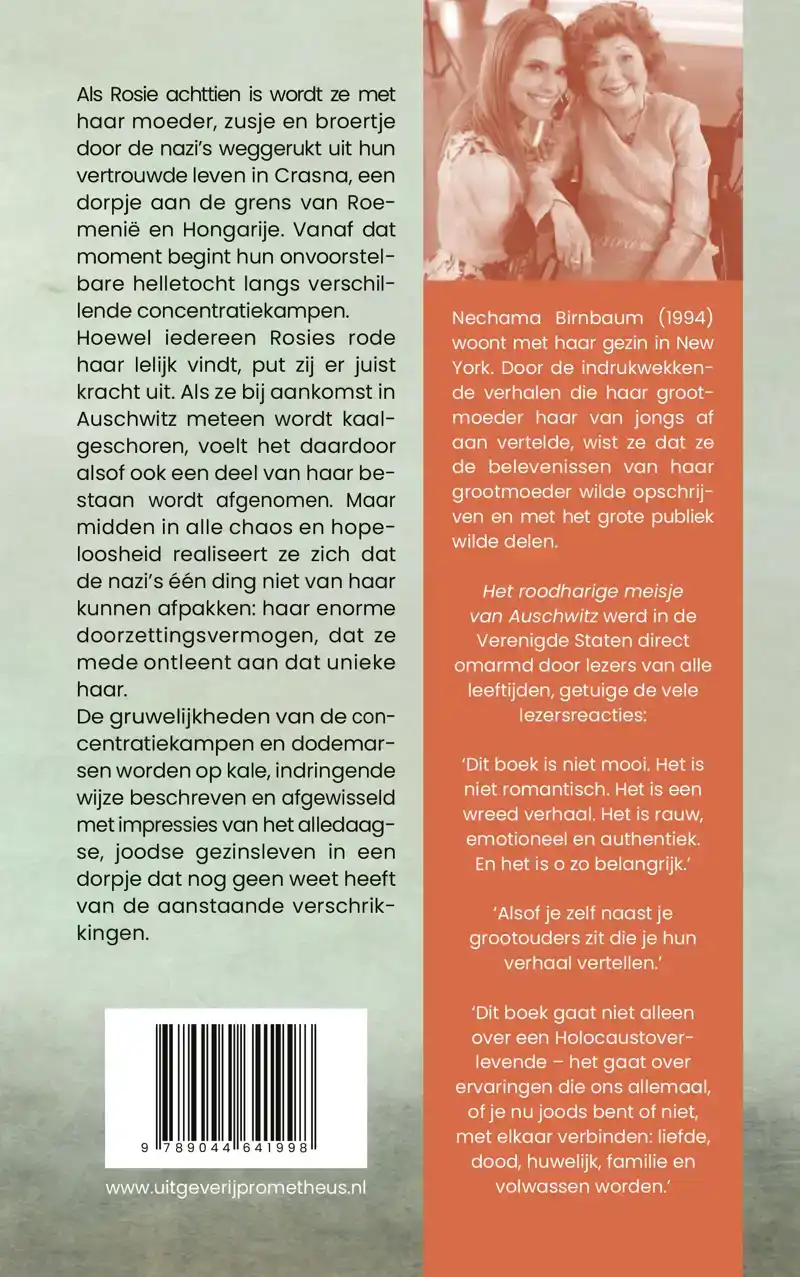 HET ROODHARIGE MEISJE VAN AUSCHWITZ