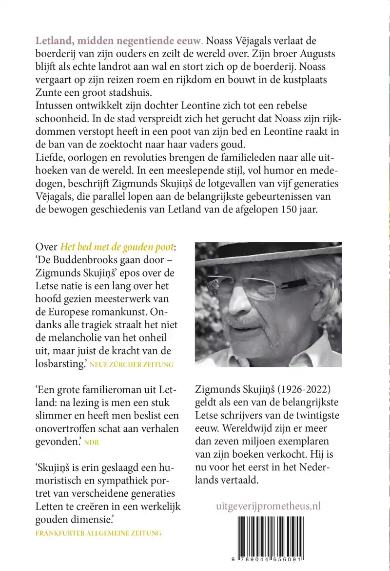 HET BED MET DE GOUDEN POOT