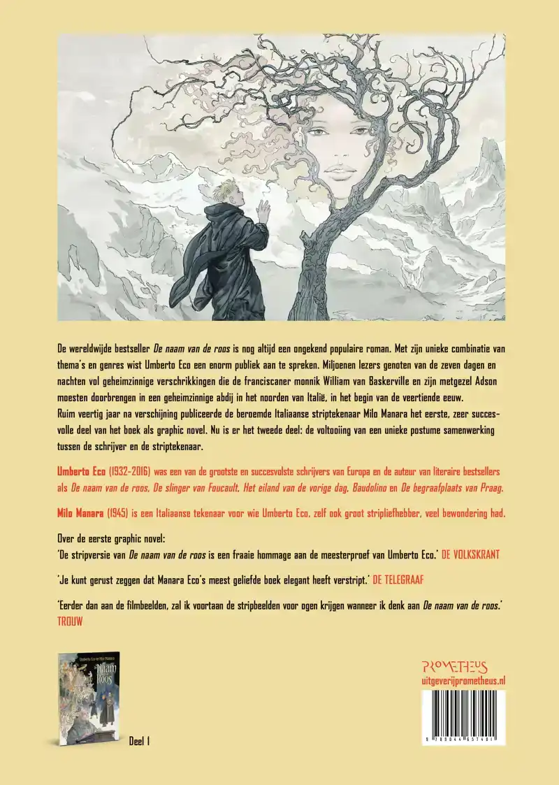 DE NAAM VAN DE ROOS GRAPHIC NOVEL
