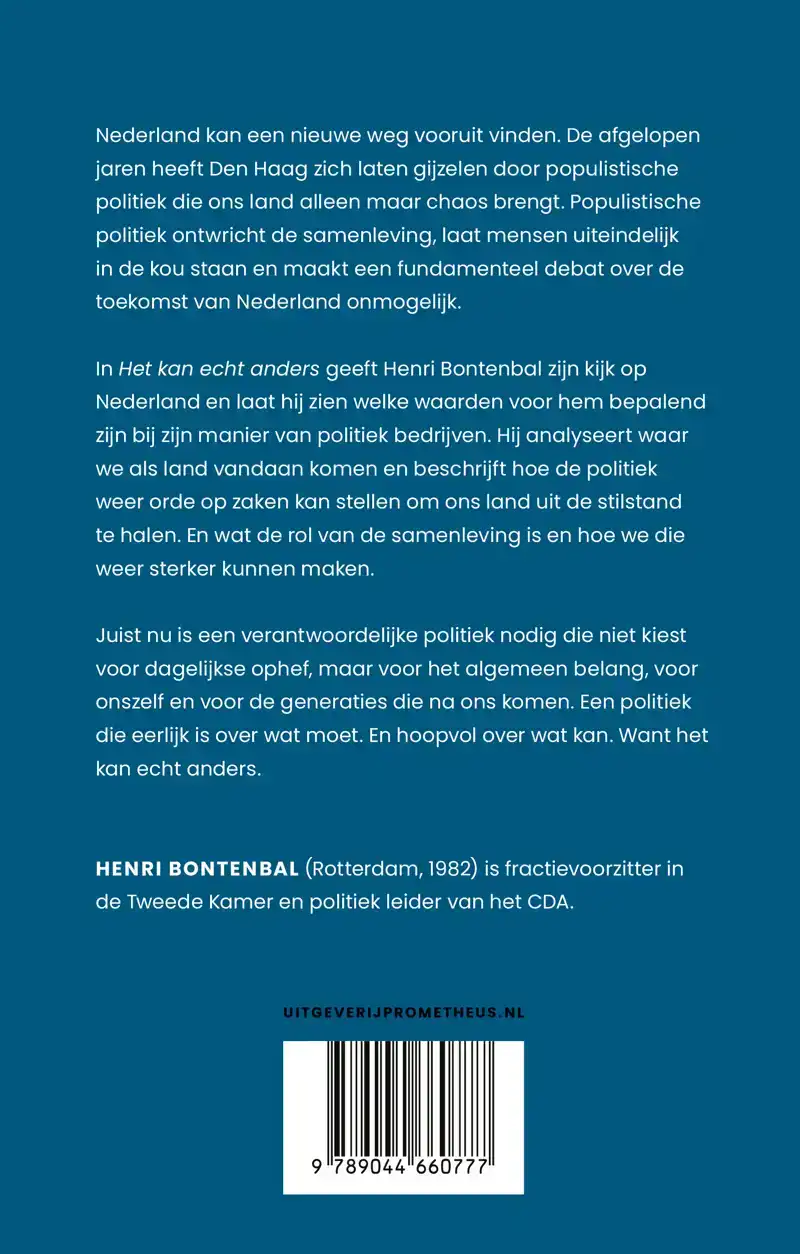 HET KAN ECHT ANDERS
