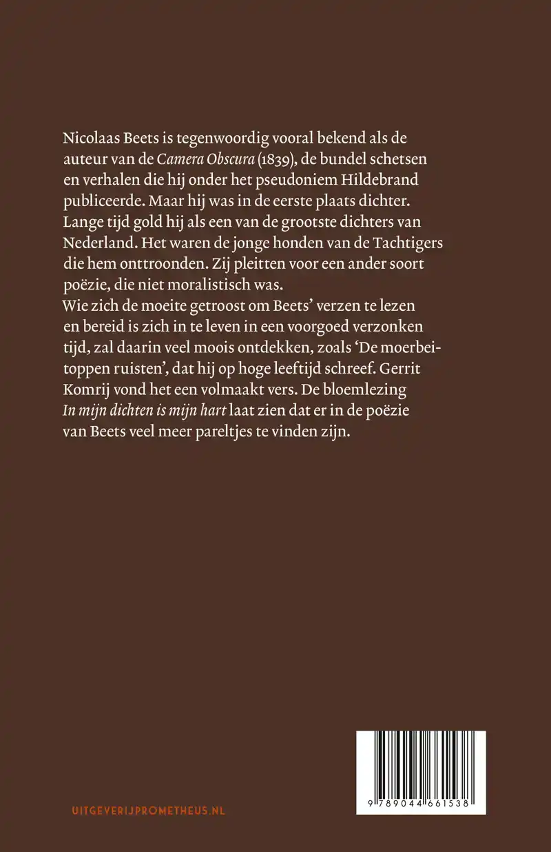 IN MIJN DICHTEN IS MIJN HART