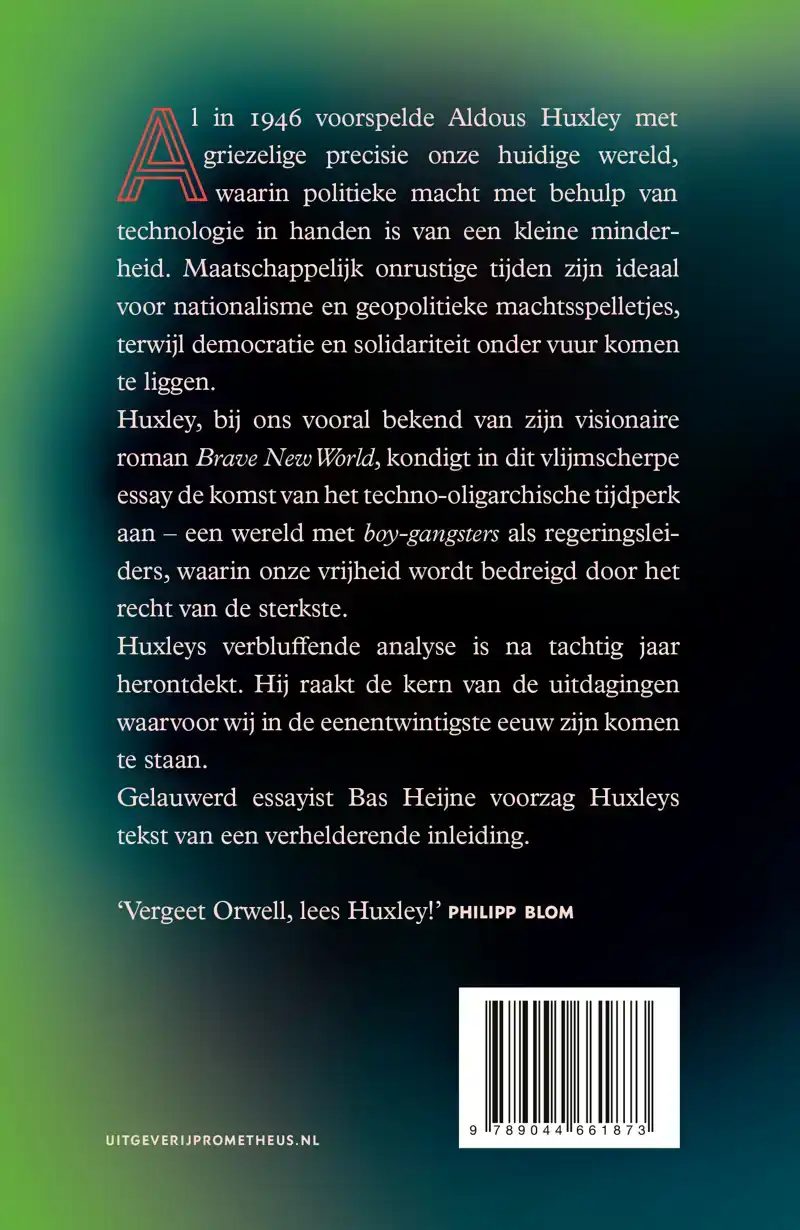 DE TIJD VAN DE OLIGARCHEN