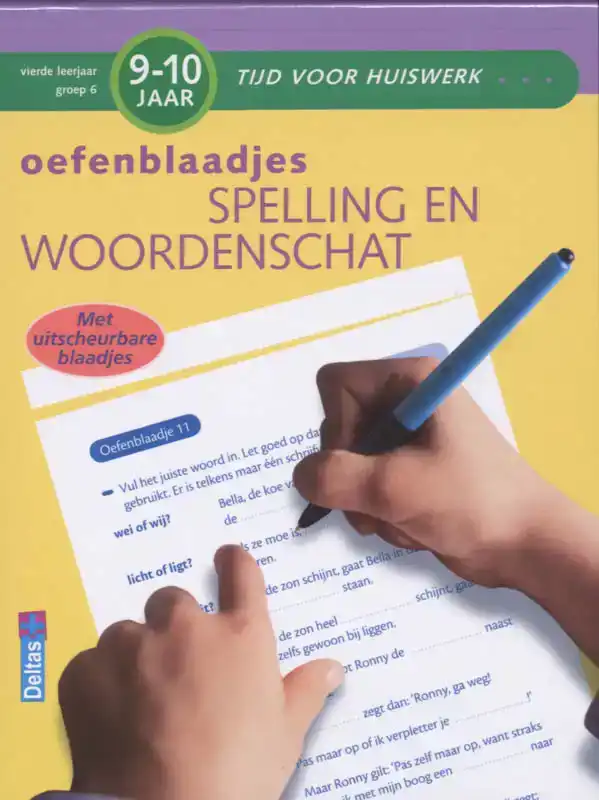OEFENBLAADJES SPELLING EN WOORDENSCHAT