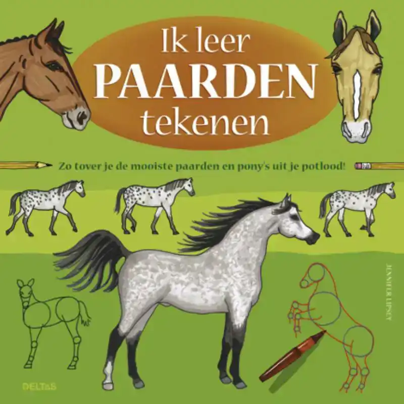 IK LEER PAARDEN TEKENEN