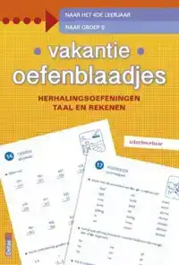 VAKANTIE OEFENBLAADJES