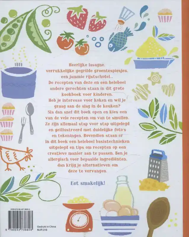 HET GROTE KOOKBOEK VOOR KINDEREN