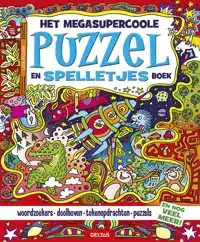 HET MEGASUPERCOOLE PUZZEL EN SPELLETJESBOEK