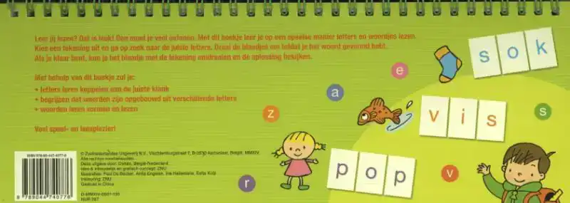 HOERA, IK KAN WOORDEN VORMEN!