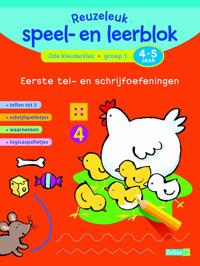 REUZELEUK SPEEL- EN LEERBLOK TEL- EN SCHRIJFOEFENINGEN (4-5