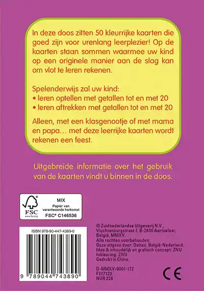 SPEEL- EN LEERKAARTEN - IK LEER OPTELLEN EN AFTREKKEN (6-7 J