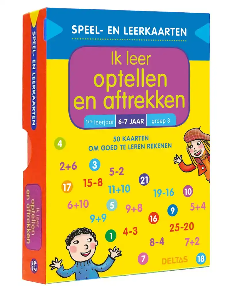 SPEEL- EN LEERKAARTEN - IK LEER OPTELLEN EN AFTREKKEN (6-7 J