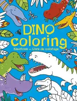 KLEURBOEK DELTAS DINO COLORING