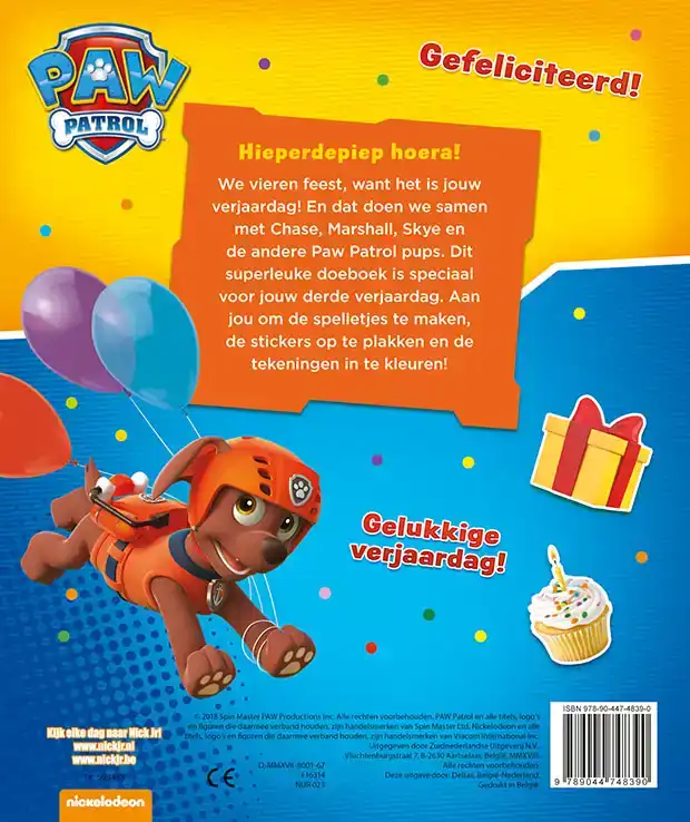 HOERA, 3 JAAR! VERJAARDAGSBOEK