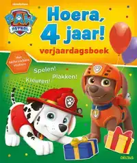 HOERA, 4 JAAR! VERJAARDAGSBOEK