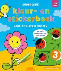 SUPERLEUK KLEUR- EN STICKERBOEK VOOR DE ALLERKLEINSTEN