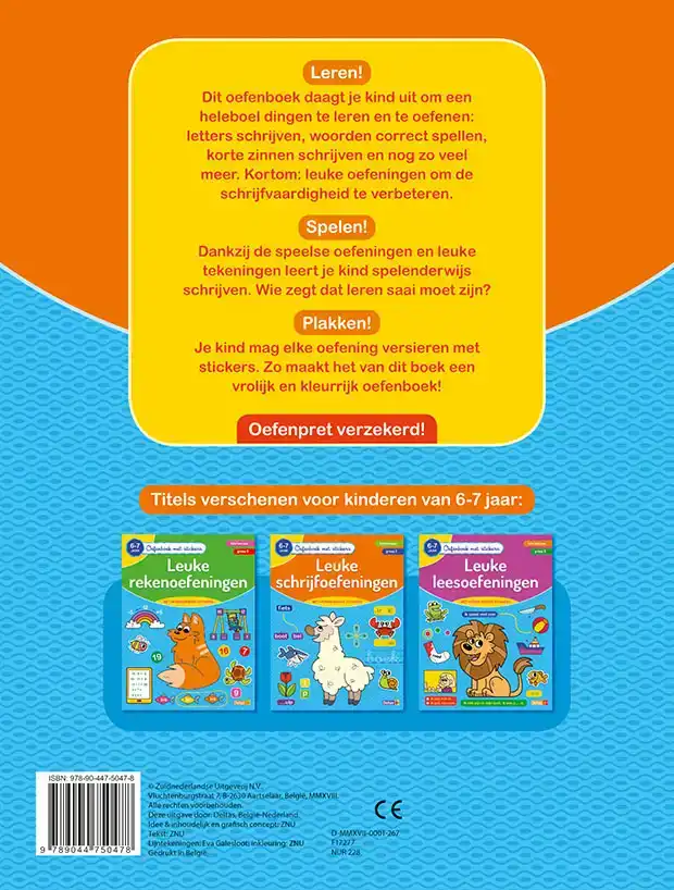LEUKE SCHRIJFOEFENINGEN