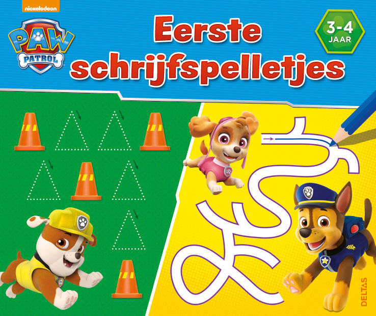 PAW PATROL EERSTE SCHRIJFSPELLETJES