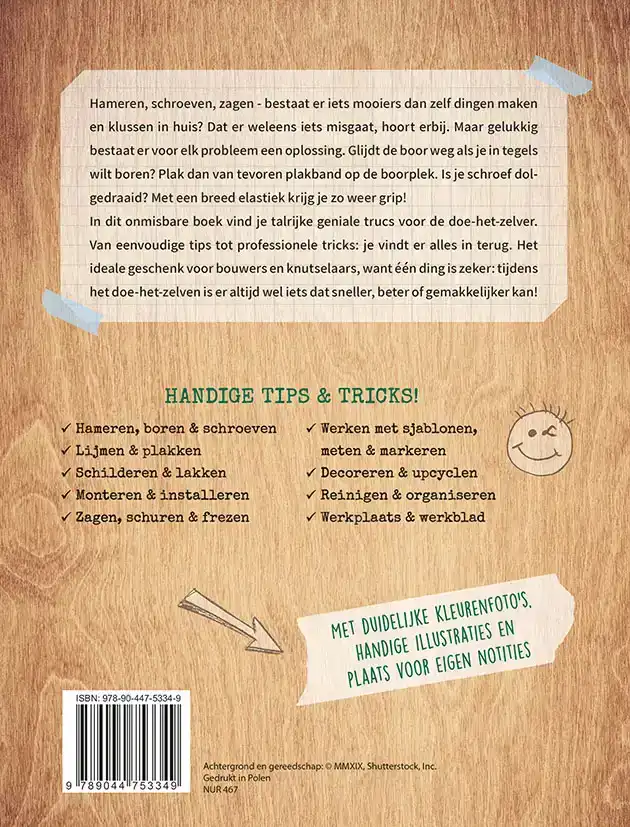 ONMISBARE TIPS EN TRICKS VOOR DE KLUSSER
