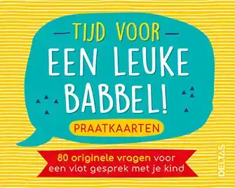 TIJD VOOR EEN LEUKE BABBEL! PRAATKAARTEN