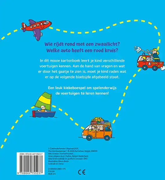 KIEKEBOE VOERTUIGENBOEK VOOR DE ALLERKLEINSTEN