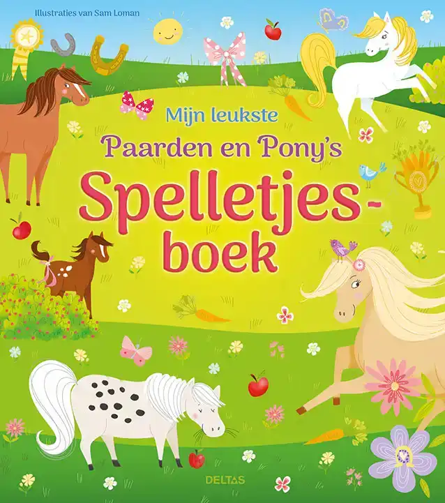 MIJN LEUKSTE PAARDEN EN PONY'S SPELLETJESBOEK