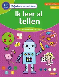 OEFENBOEK MET STICKERS - IK LEER AL TELLEN (4-5 J.)