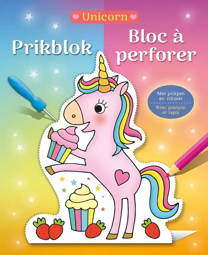 PRIKBLOK UNICORN / BLOC A PERFORER UNICORN