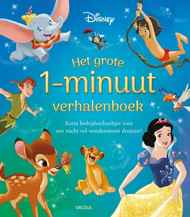 DISNEY HET GROTE 1-MINUUT VERHALENBOEK