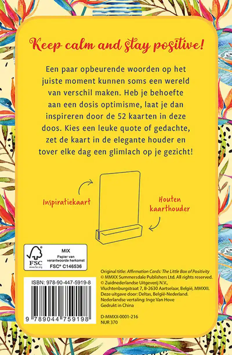 EEN DOOS VOL GELUK - 52 INSPIRATIEKAARTEN