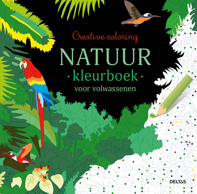 NATUUR KLEURBOEK VOOR VOLWASSENEN