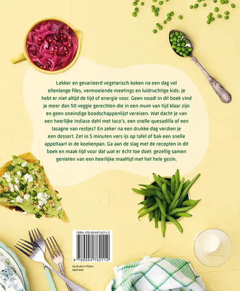 LEKKER VEGETARISCH KOKEN IN WEINIG TIJD