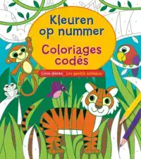 KLEUREN OP NUMMER - LIEVE DIEREN / COLORIAGES CODES - LES GE